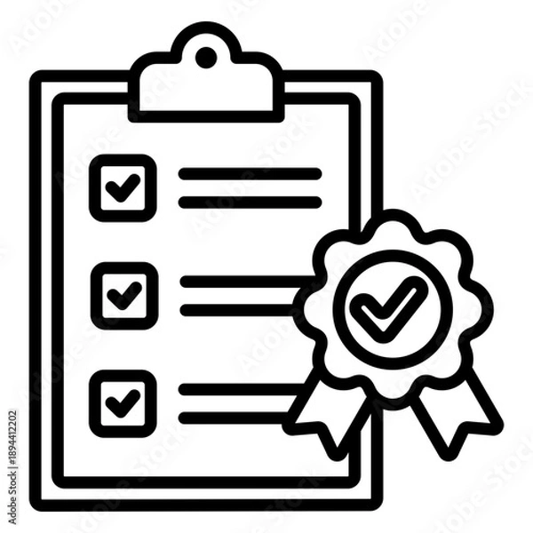 Fototapeta Standards Icon