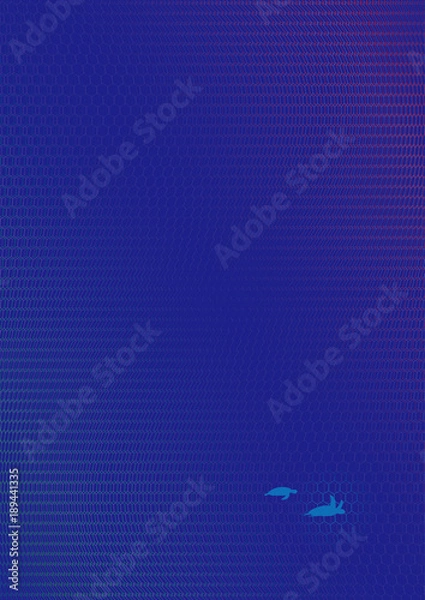 Obraz 海中の景色