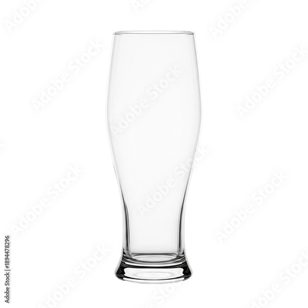 Fototapeta empty beer glass