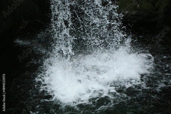 Obraz 水　滝の情景