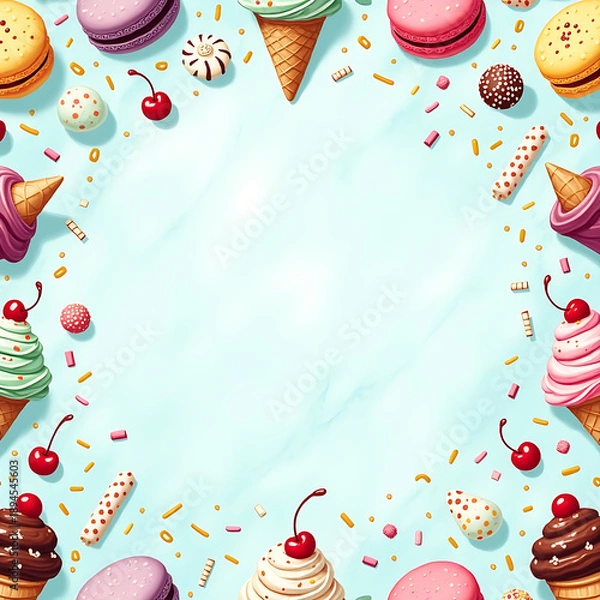 Fototapeta birthday cake background