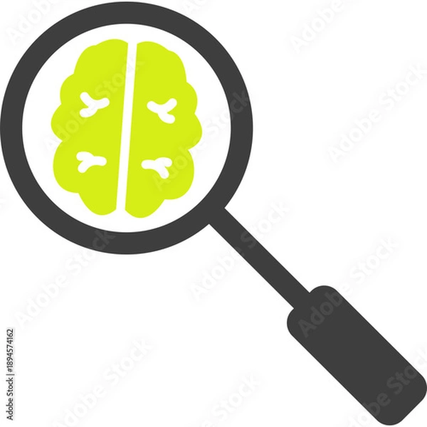 Obraz Unique Intelligent Search Vector Icon