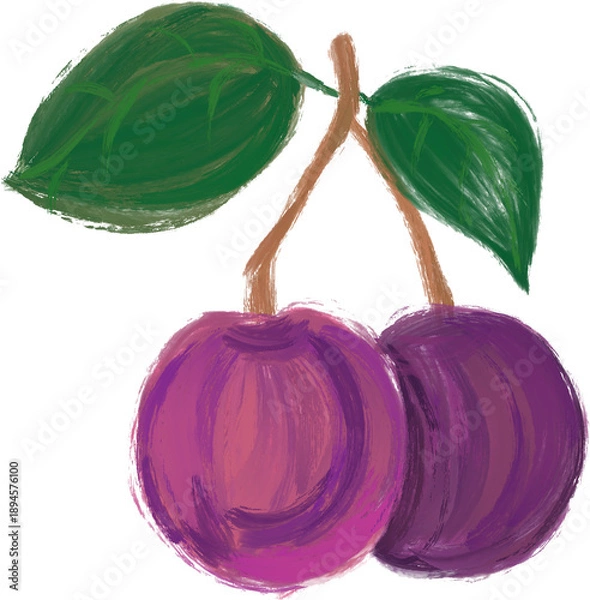 Obraz fruit illustration