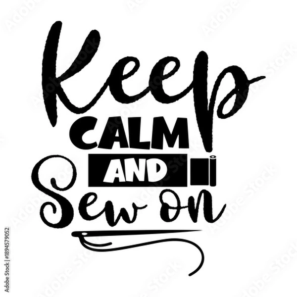 Obraz Sewing svg Design 