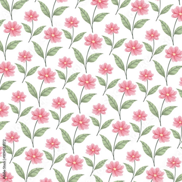 Obraz seamless floral pattern