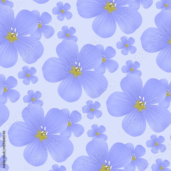 Obraz seamless pattern with flowers