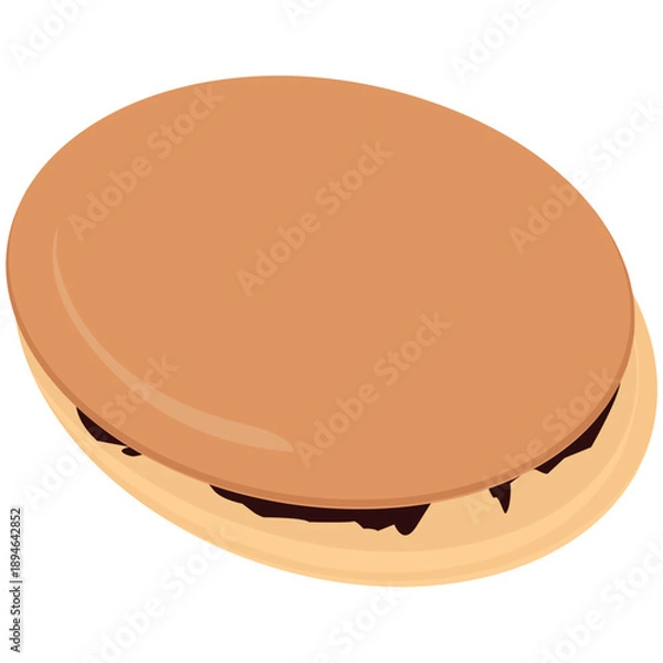 Obraz Dorayaki illustration 