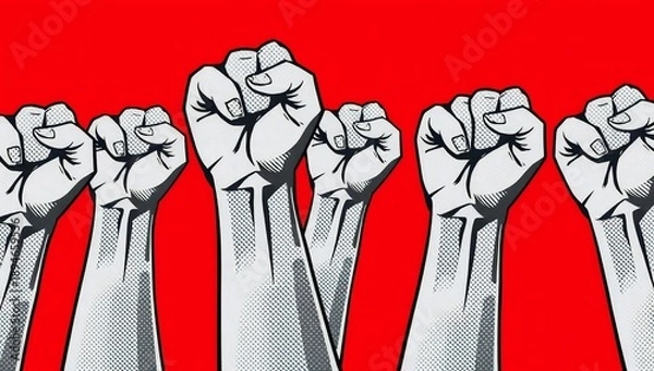 Obraz Unity in solidarity