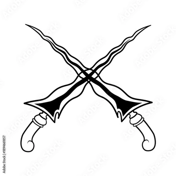 Obraz Graphic Design Keris