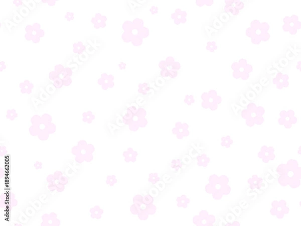 Obraz 花のシームレスパターン　A-6