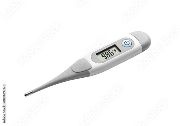 Obraz Digital Thermometer with Temperature Reading Device.
