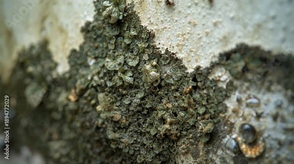 Obraz Mold Appearing in Old Apartment