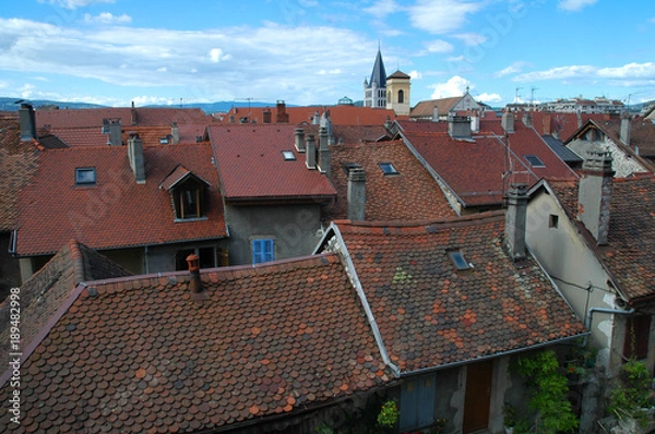 Obraz Annecy rooftop
