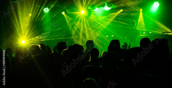 Obraz Young dancing people