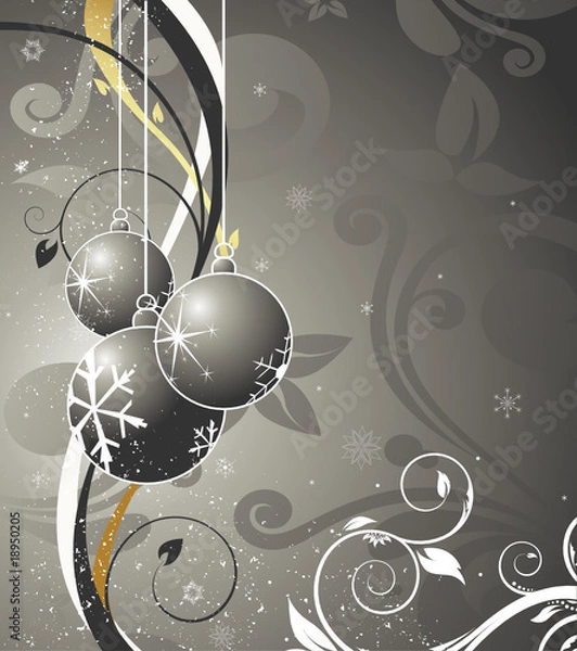 Obraz elegant christmas background