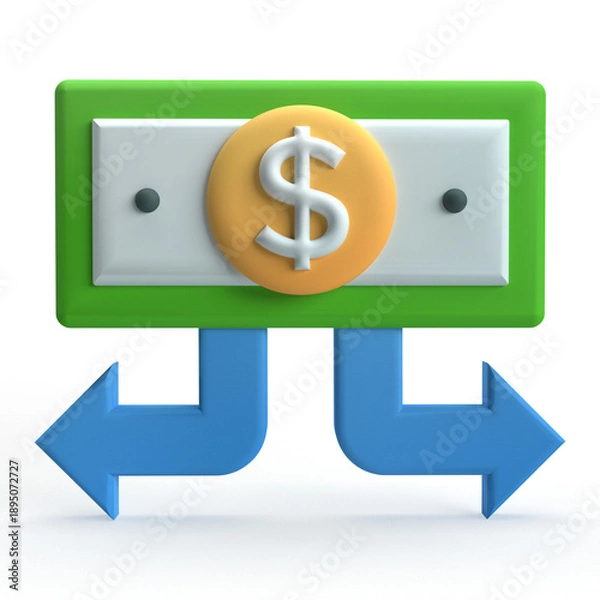 Fototapeta  Money Network