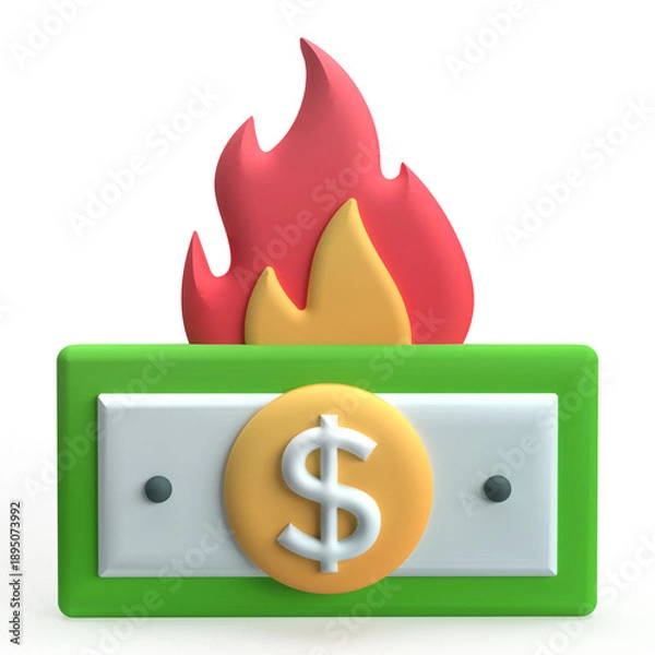 Fototapeta Overspend