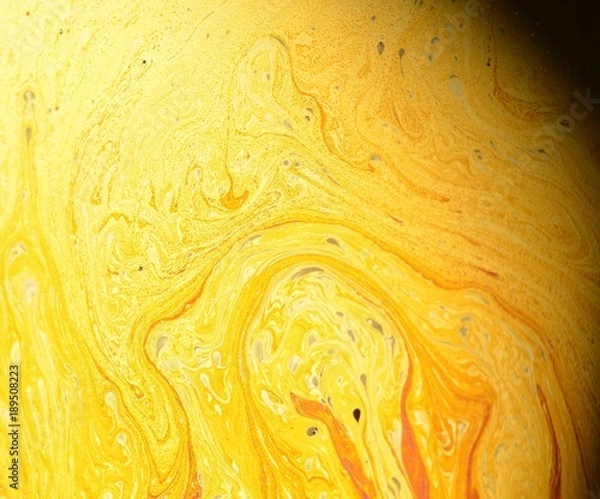 Obraz beautiful psychedelic abstraction - interference in soap films in reflected light