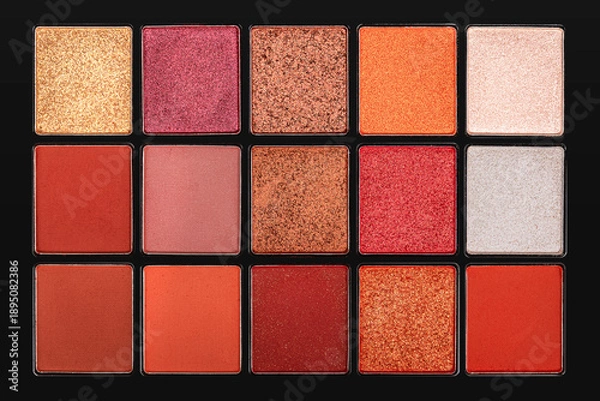 Obraz Texture colorful cosmetics make up