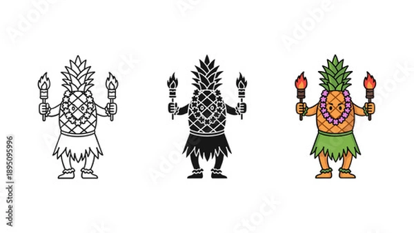 Obraz Ancient Warrior Vector Illustration Series