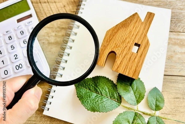 Fototapeta 不動産を調べるイメージ