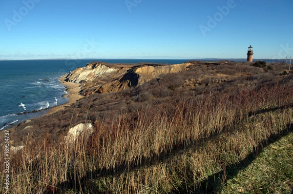 Obraz Aquinnah Cliffs, Martha's Vineyard, Cape Cod, Massachusetts
