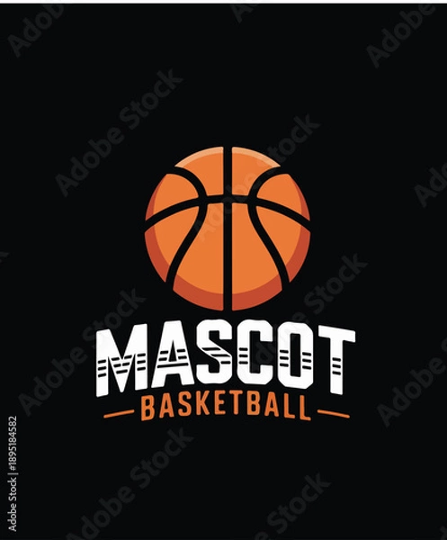 Obraz Mascot basketball