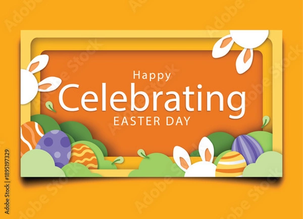 Obraz poster happy easter day 