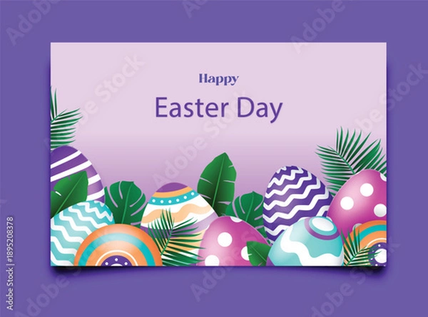 Obraz poster happy easter day 