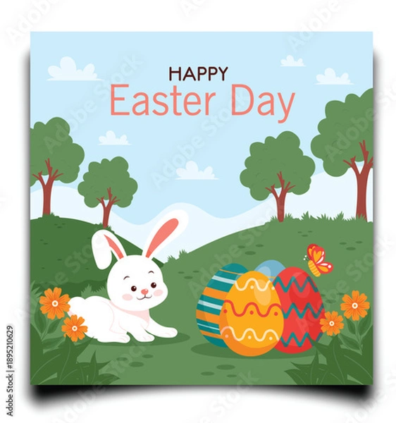 Obraz poster happy easter day 