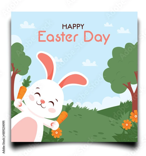 Obraz poster happy easter day 