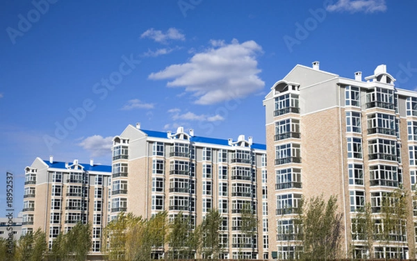 Obraz apartment buildings