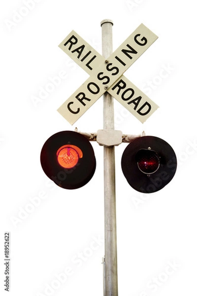 Obraz Sygnał dróg kolejowych