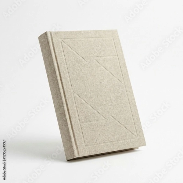 Obraz old book isolated on white