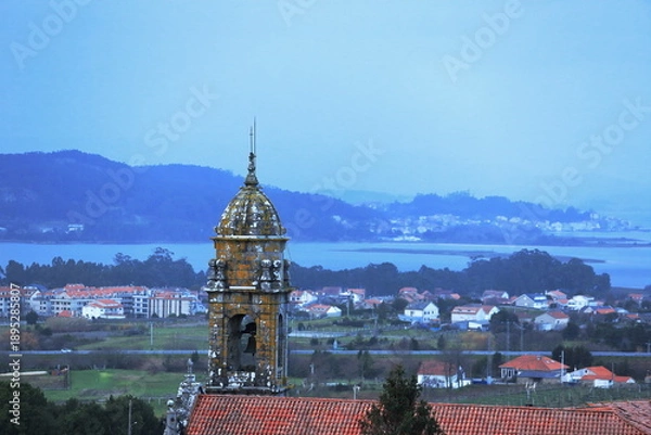 Obraz Bell Tower over A Lanzada