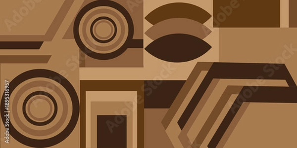 Obraz abstract background with squares