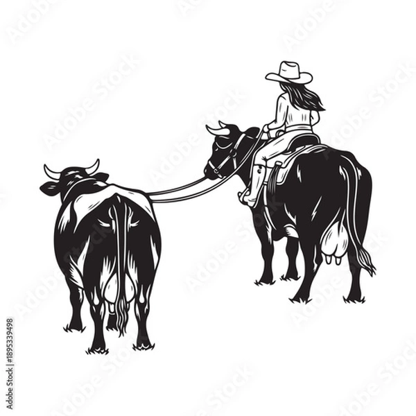 Obraz A simple black text 'vector file' on a clean white background, representing a vector file format.