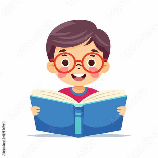 Obraz reading a book