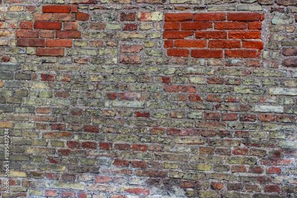 Obraz Old brick wall texture background