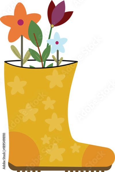 Obraz bloomy flowers