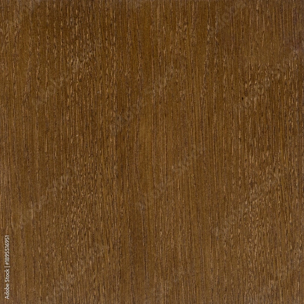 Obraz Dark brown wood texture background with vertical grain.