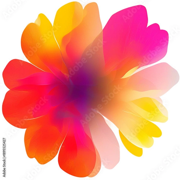 Obraz abstract flower background