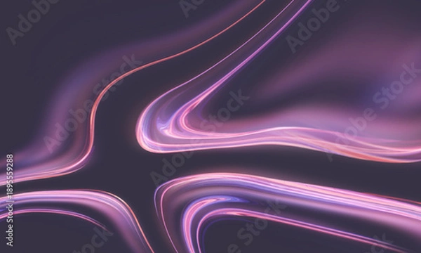 Fototapeta Abstract background with a liquid metallic effect.