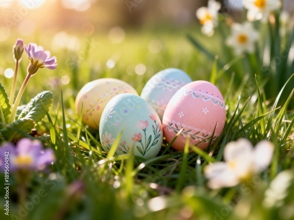 Obraz A dreamy Easter spring 