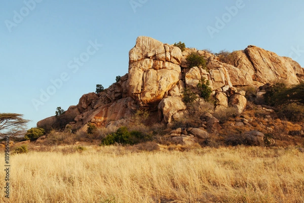 Obraz Landscape in Kenya