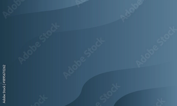 Obraz Dark blue abstract gradient waves background