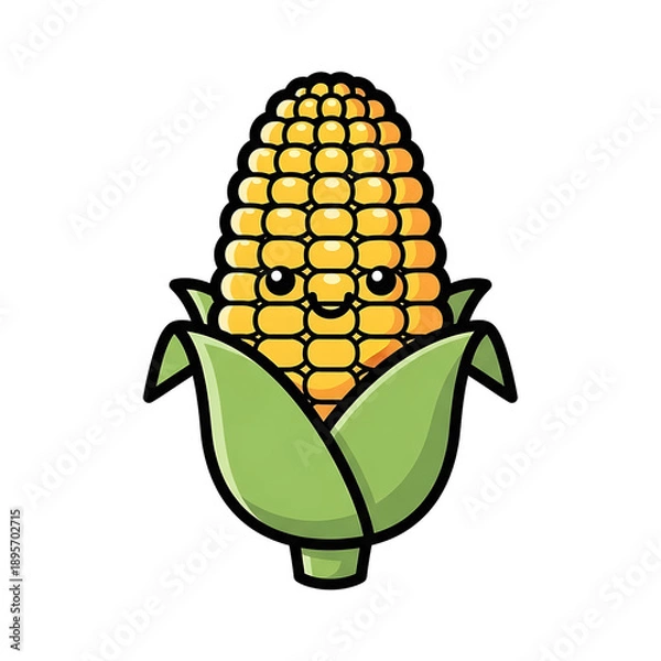 Obraz Corn on Black.