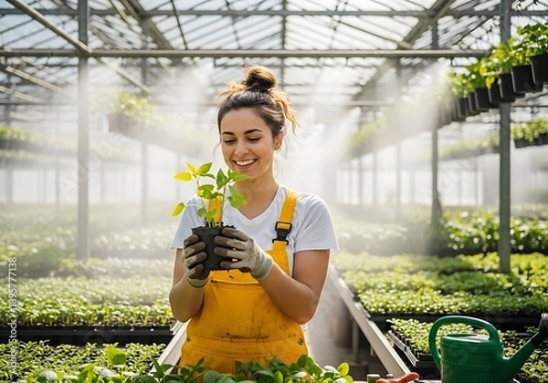 Obraz Nurturing Tomorrow's Bloom