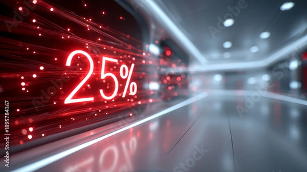 Obraz Technology Sense 25% Progress Display