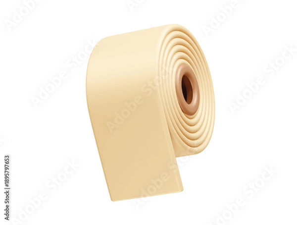 Obraz Tape icon 3d render illustration 